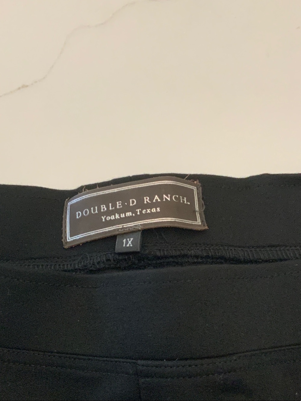 Double D Ranch Black Waistband Pants